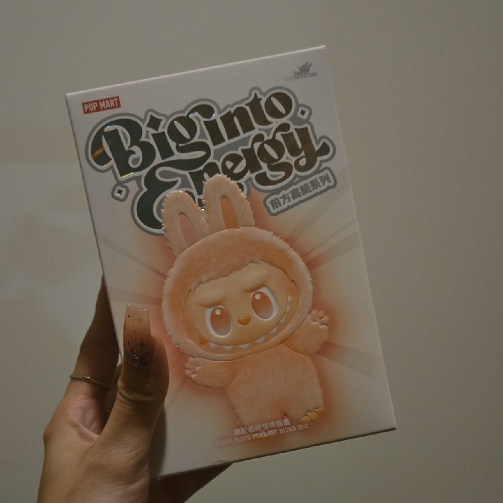 Pop Mart Big Into Energy Labubu BLIND BOX